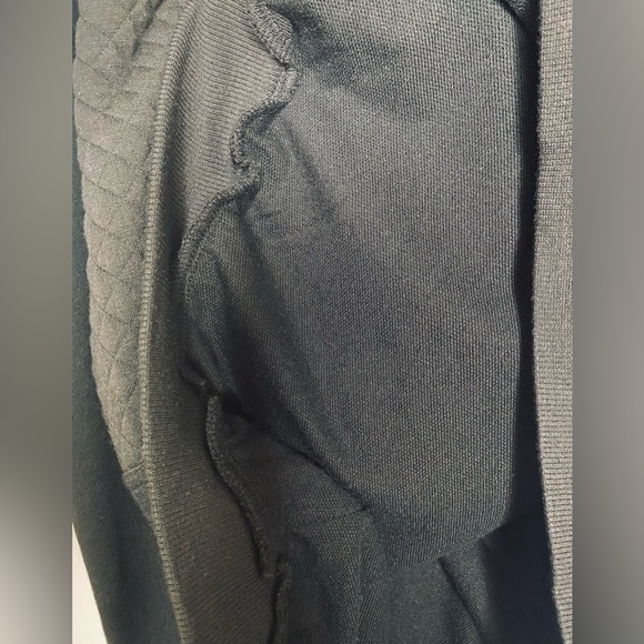 Women's Zip Up Solid Hoodie Pullover. Green - Picture 8 of 9